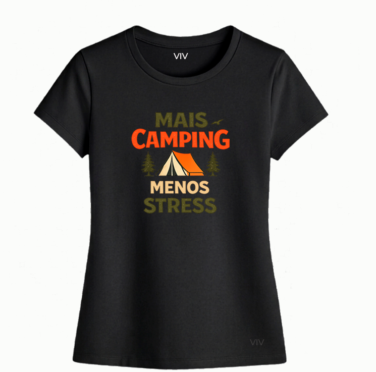 Baby Look MAIS CAMPING MENOS STRESS