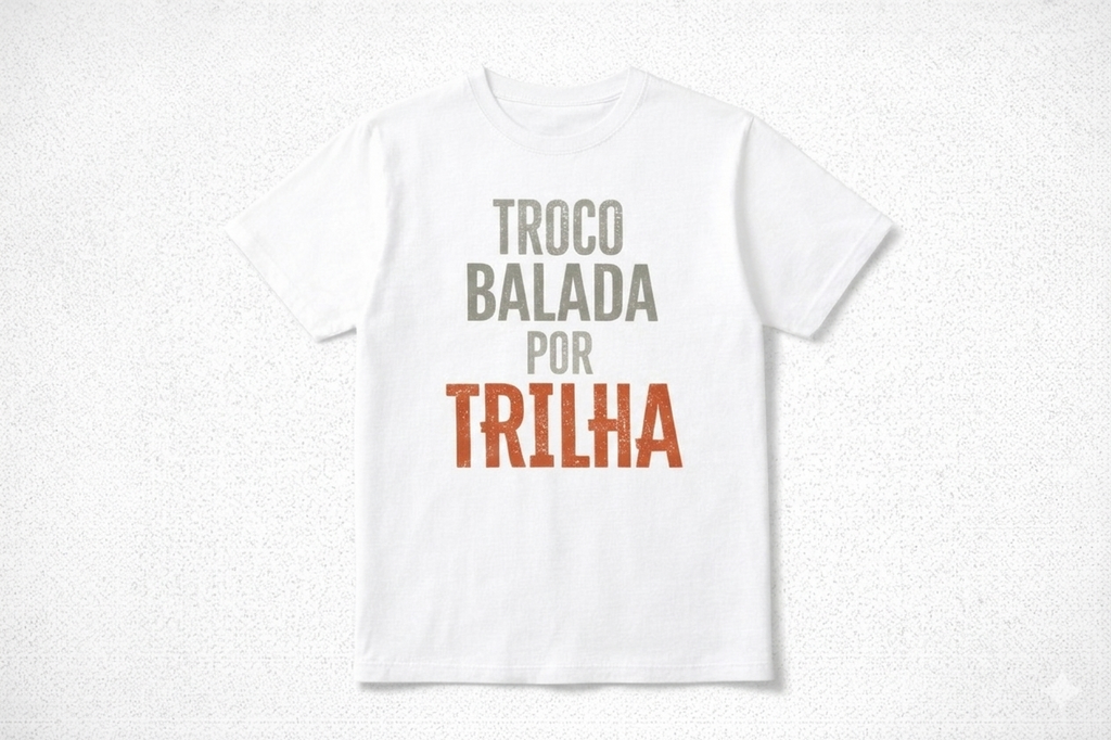 Camiseta TROCO BALADA POR TRILHA