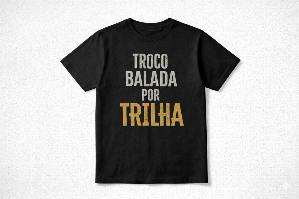 Camiseta TROCO BALADA POR TRILHA