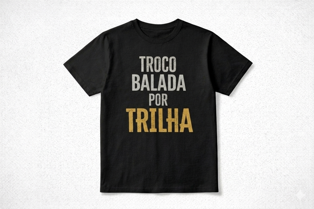 Camiseta TROCO BALADA POR TRILHA